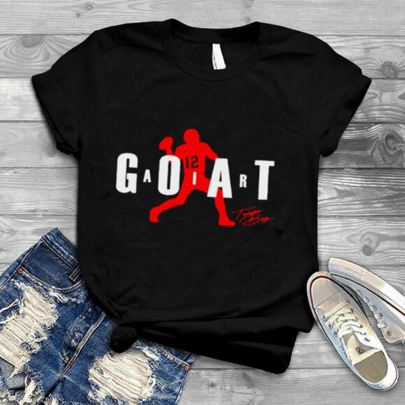 Disney F Other - 12 Goat Air Rob Gronkowski Signature American Football Player Graphic T-Shirt166